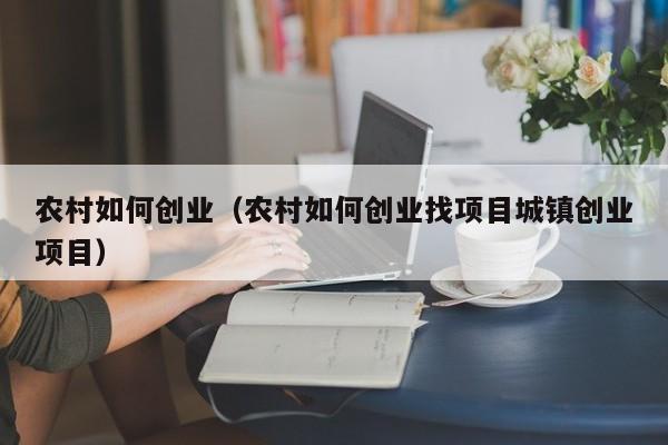 农村如何创业（农村如何创业找项目城镇创业项目）