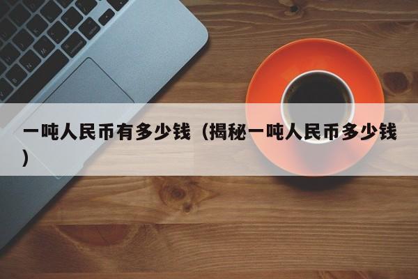 一吨人民币有多少钱（揭秘一吨人民币多少钱）