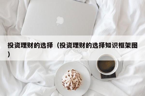 投资理财的选择（投资理财的选择知识框架图）