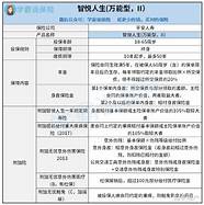 平安终身寿险 万能型