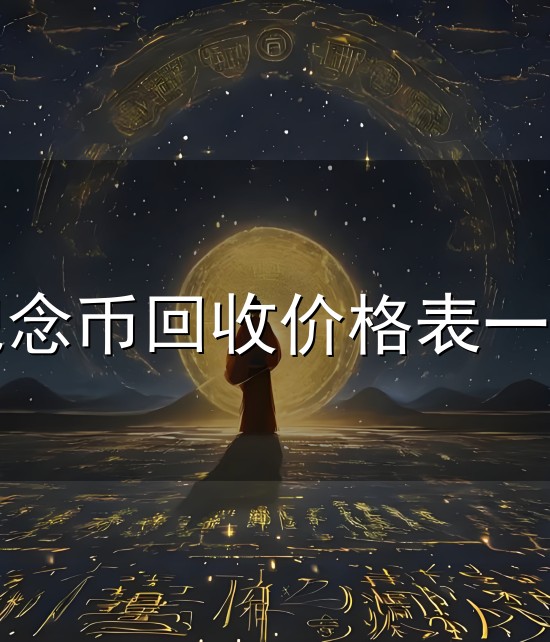 纪念币回收价格表一览与纪念币