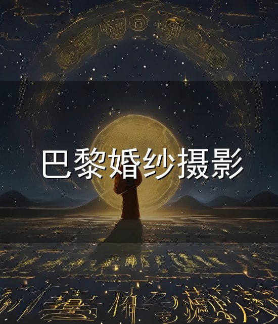 巴黎婚纱摄影与巴黎