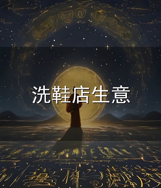 洗鞋店生意与鞋店