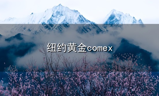 纽约黄金comex与纽约