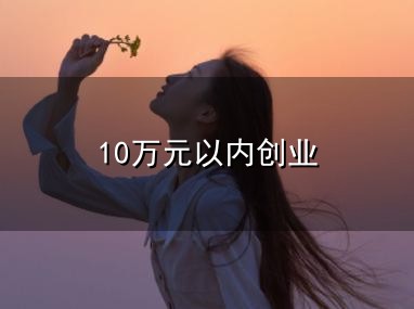 10万元以内创业与以内