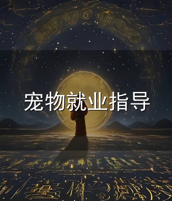 宠物就业指导与就业指导