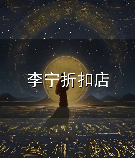 李宁折扣店与李宁