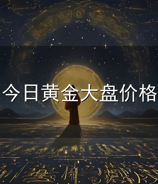 今日黄金大盘价格与大盘