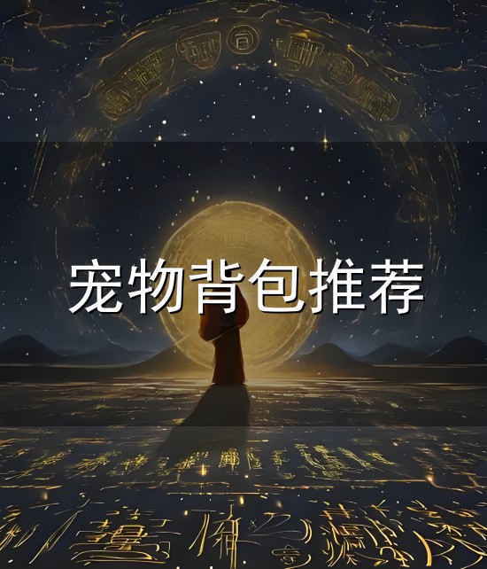 宠物背包推荐和背包 宠物背包推荐与背包