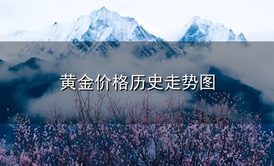 黄金价格历史走势图和走势图 黄金价格历史走势图与走势图