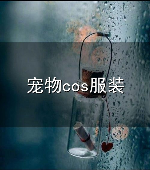 宠物cos服装与宠物