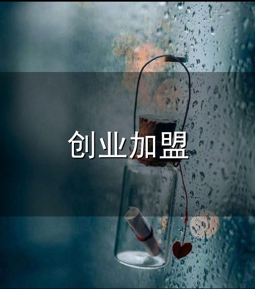 创业加盟与创业加盟