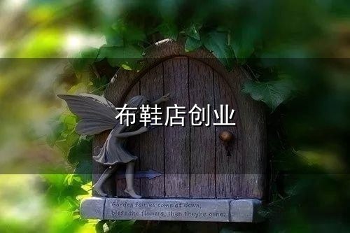 布鞋店创业与鞋店