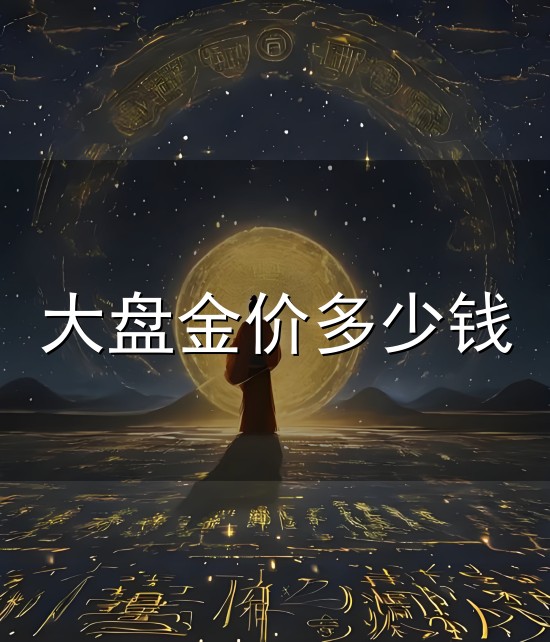 大盘金价多少钱和金价 大盘金价多少钱与金价