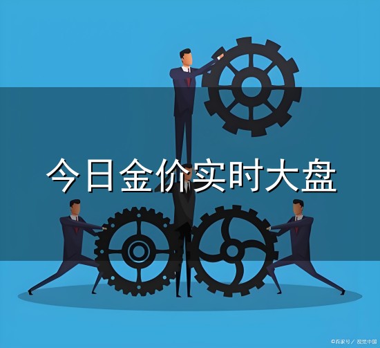 今日金价实时大盘和金价 今日金价实时大盘与金价