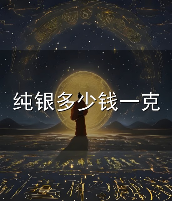 纯银多少钱一克与一克
