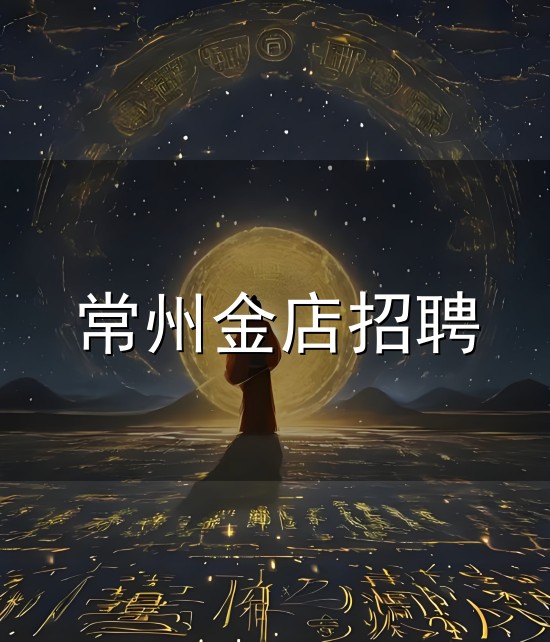 常州金店招聘和金店 常州金店招聘与金店