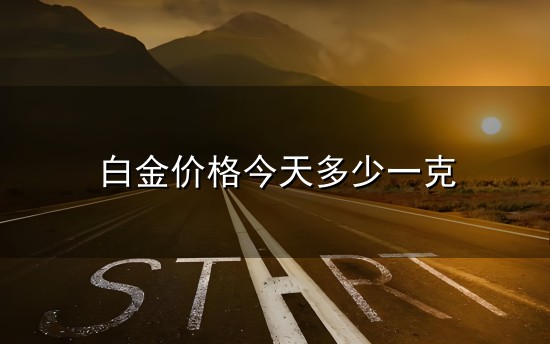 白金价格今天多少一克和一克 白金价格今天多少一克与一克