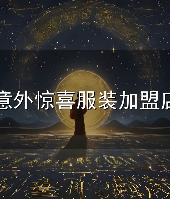 意外惊喜服装加盟店与加盟店