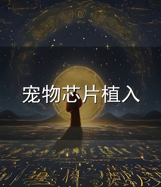 宠物芯片植入与植入