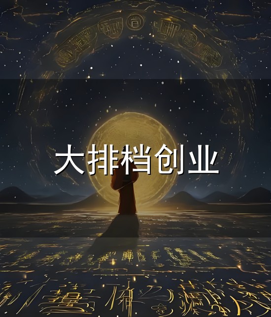 大排档创业与大排档