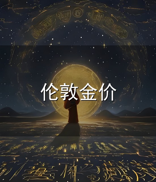伦敦金价与伦敦