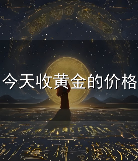 今天收黄金的价格与黄金