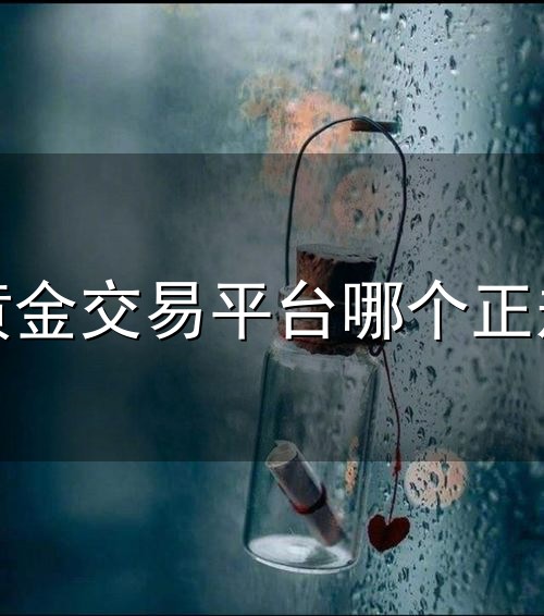 黄金交易平台哪个正规和交易平台 黄金交易平台哪个正规与交易平台