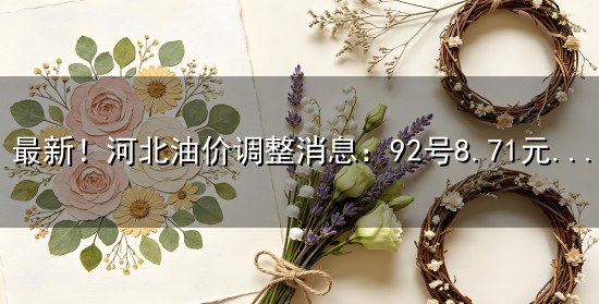 最新！河北油价调整消息：92号8.71元每升 95号9.20元每升