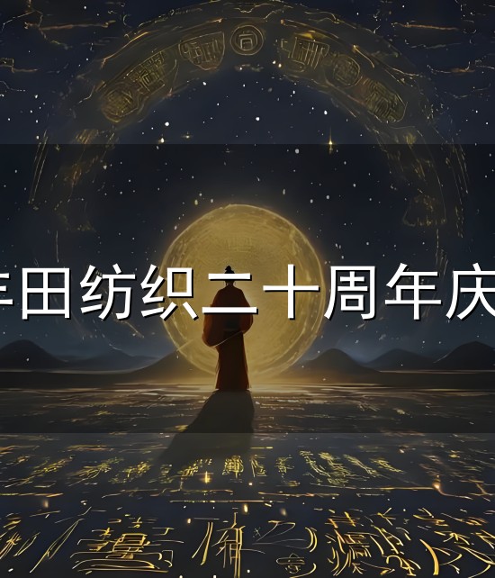 听说今天是丰田纺织二十周年庆