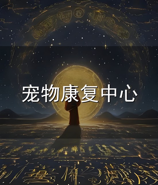 宠物康复中心与康复中心