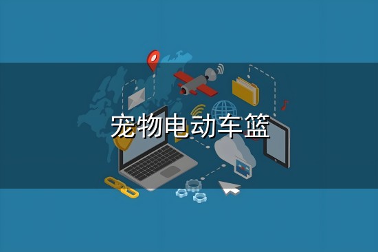 宠物电动车篮和电动车 宠物电动车篮与电动车