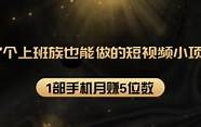 0成本网赚项目 从0到1教你玩转网赚项目 0成本网赚项目 从0到1教你玩转网赚项目