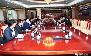 市人大常委会主任王会见魏桥创业集团董事长。
