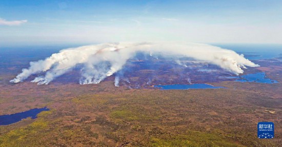 加拿大野火蔓延过火面积约2.7万平方公里