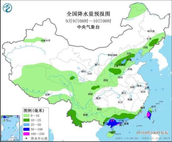 广东广西等地有强降水 冷空气影响北方地区