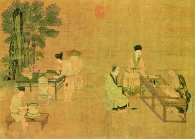 茶烟透窗魂生香