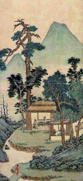 茶烟透窗魂生香