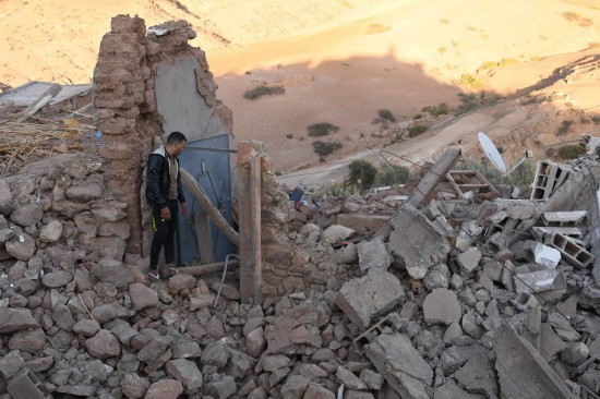 摩洛哥地震遇难者超2000 全国哀悼三天