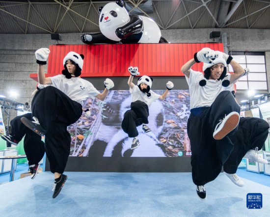 中国馆在日本国际旅博会受热捧