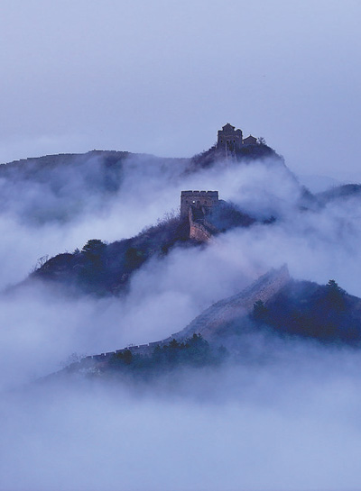 花楼沟村民镜头中的金山岭长城(文化中国行・新时代画卷)