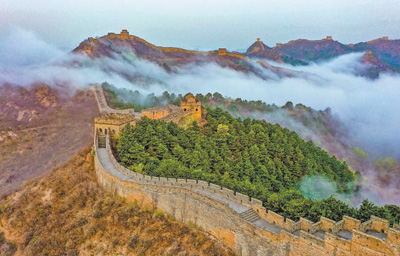 花楼沟村民镜头中的金山岭长城(文化中国行・新时代画卷)