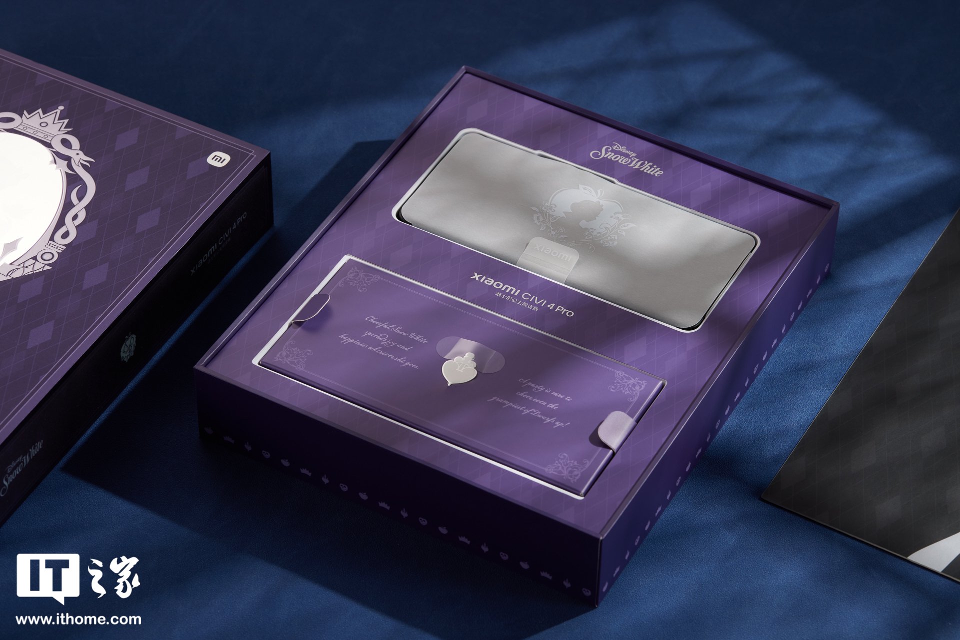 【IT之家开箱】小米 Civi 4 Pro 迪士尼公主限定版图赏:内嵌“魔镜”的深度定制机