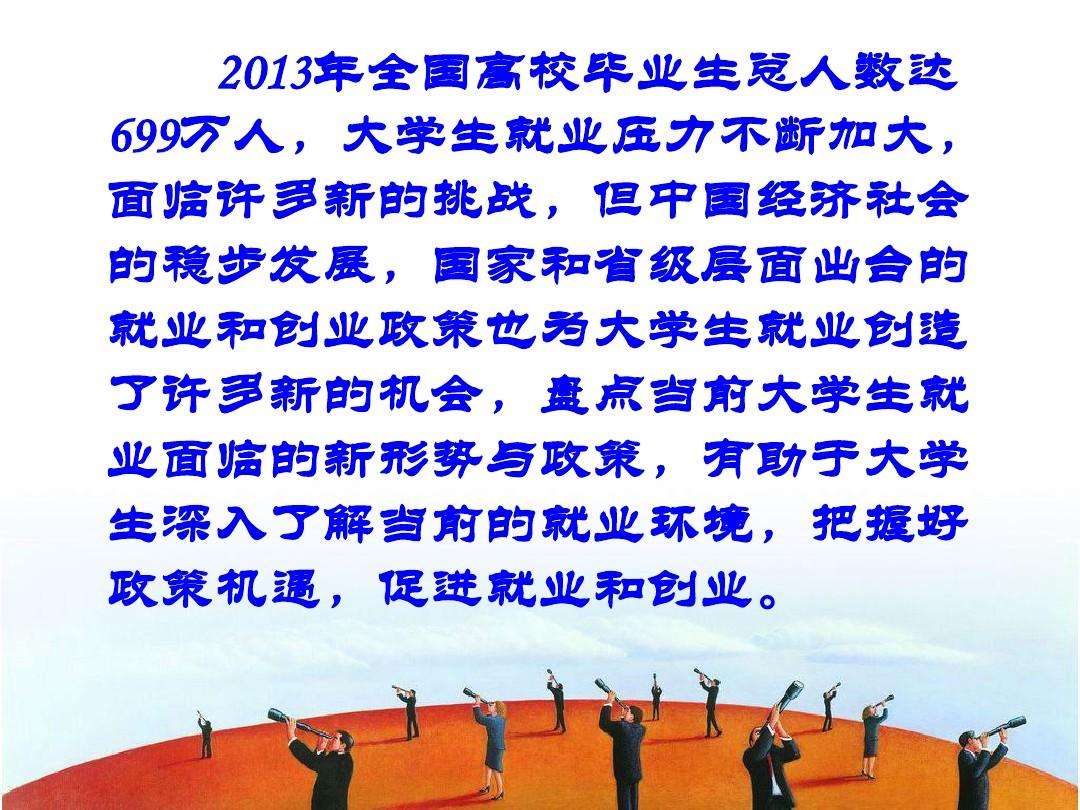 小知识！创业就业