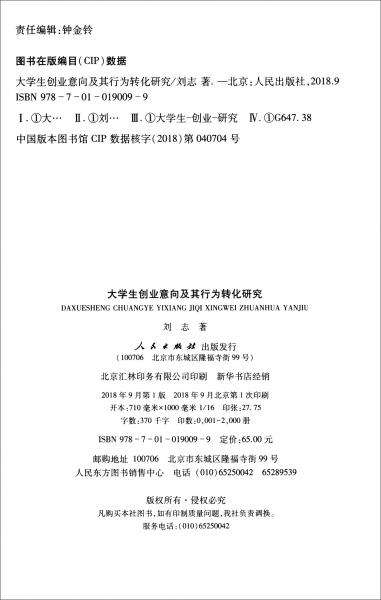 常见问题！创业意向