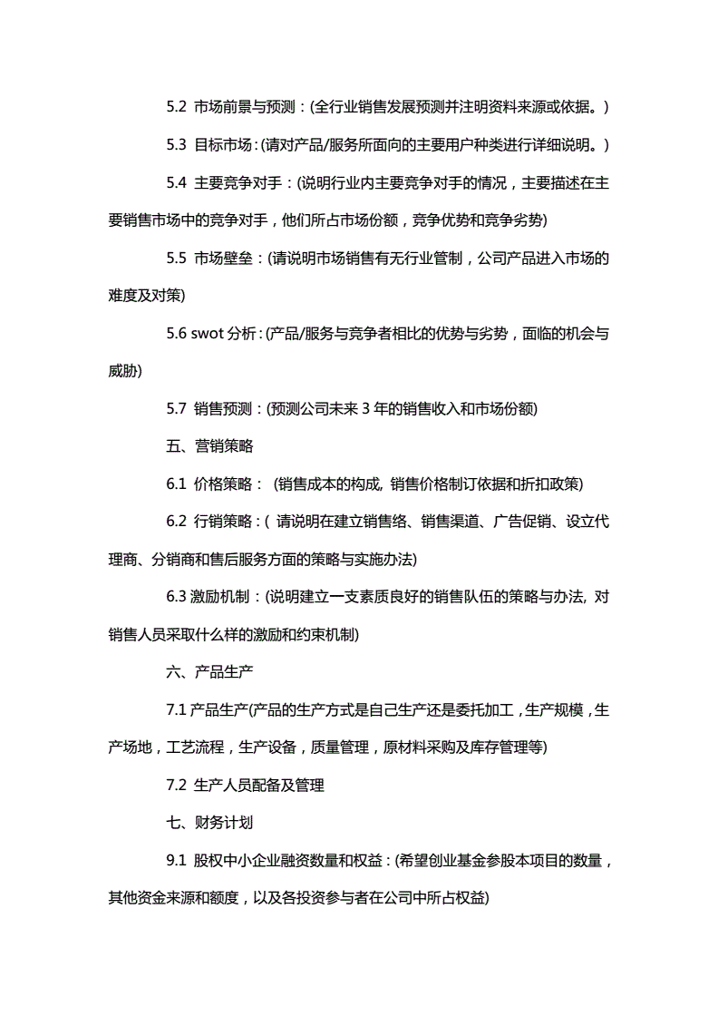 解说！syb创业计划书超市