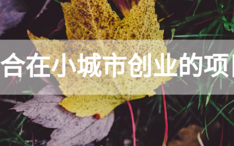 热点！十万元创业项目推荐"专业解答"