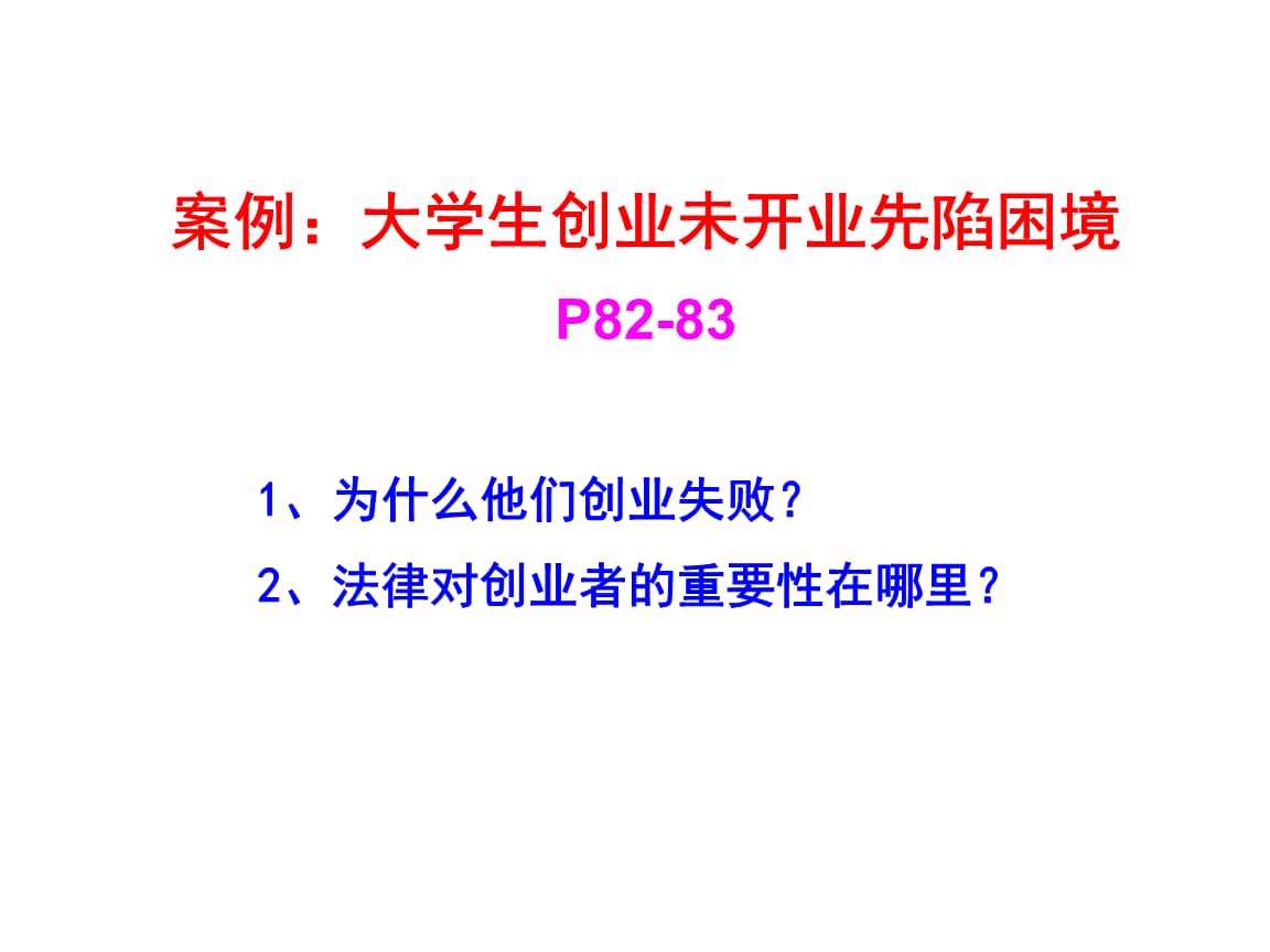 小知识！大学校园创业项目