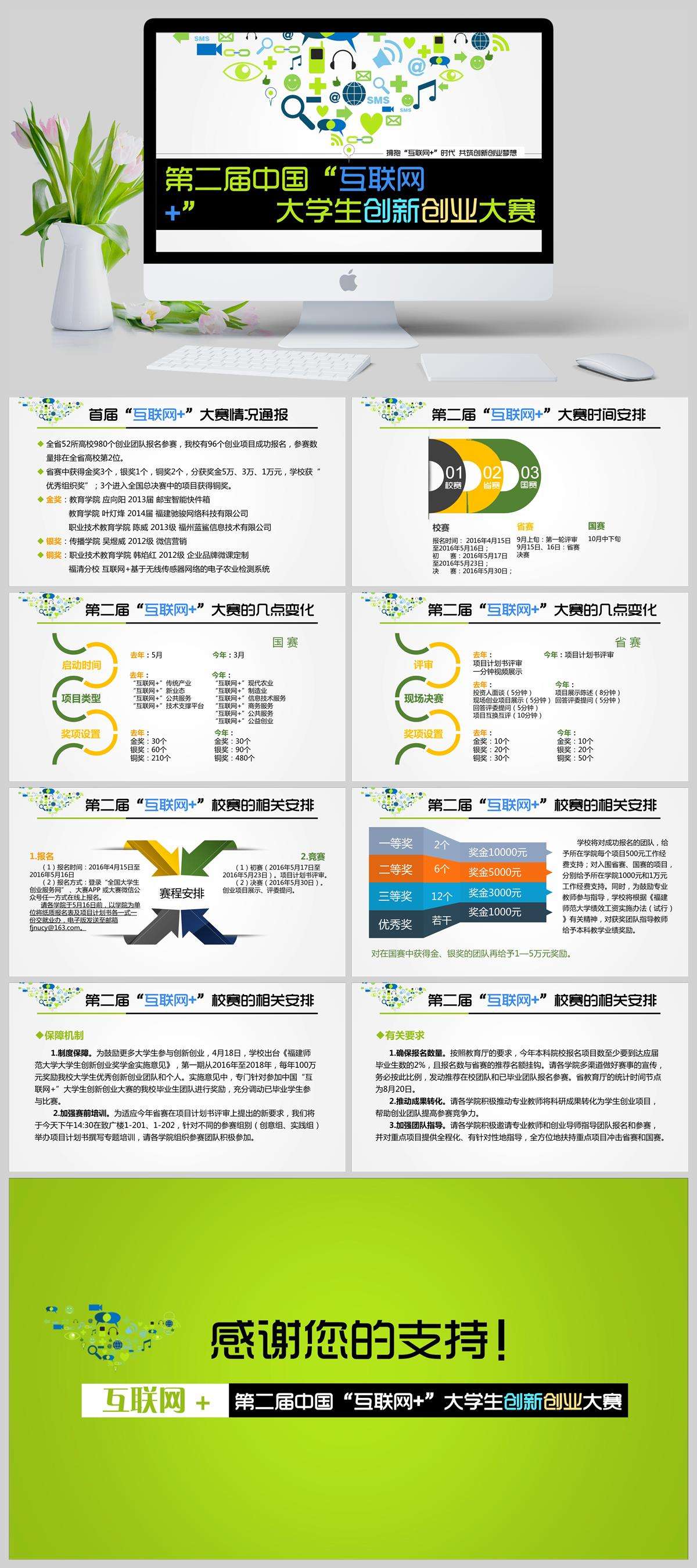 解释！创业大赛ppt