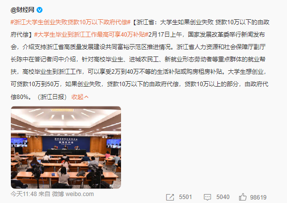 解答！大学生创业贷款利息